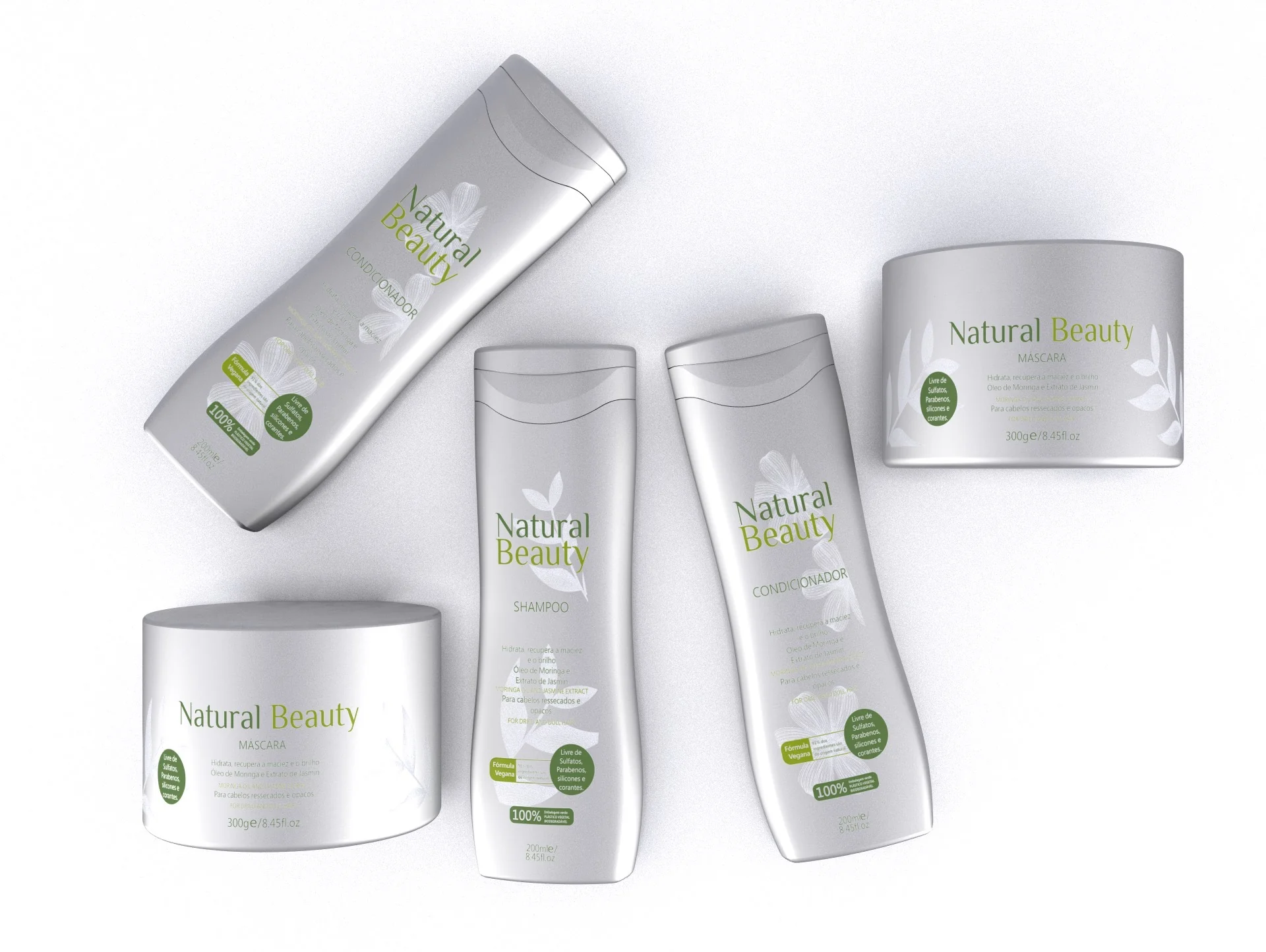 Packaging cosmético Natural Beauty